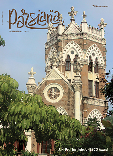 Cover of Parsiana, September 21, 2015