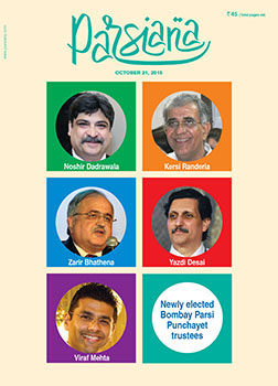 Cover of Parsiana, October 21, 2015