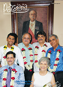 Cover of Parsiana, November 7, 2015