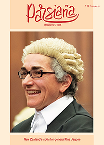 Cover of Parsiana, January 21, 2017