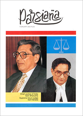Cover of Parsiana, February 2002