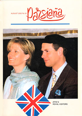 Cover of Parsiana, August 2002