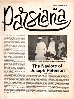Cover of Parsiana, April 1983