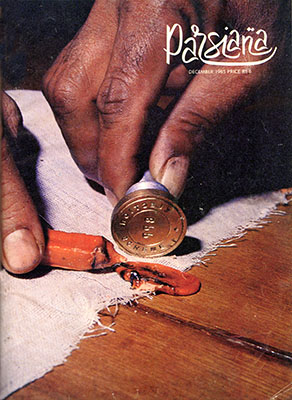Cover of Parsiana, December 1985