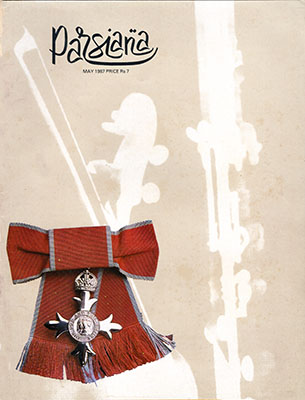 Cover of Parsiana, May 1987