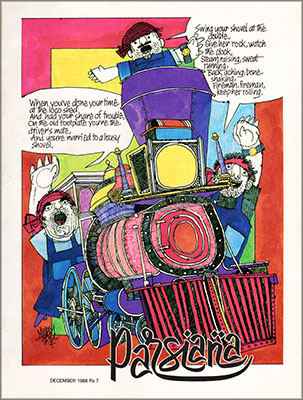 Cover of Parsiana, December 1988