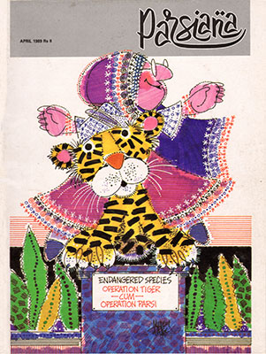 Cover of Parsiana, April 1989
