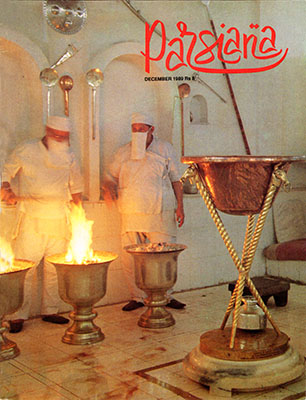 Cover of Parsiana, December 1989