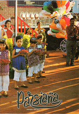 Cover of Parsiana, January 1990
