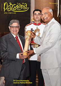 Cover of Parsiana, April 21-May 6, 2022